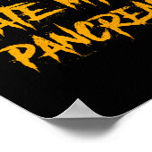 ゾンビ食べーマイ膵臓1型糖尿病認識度 ポスター (角)