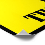 「ゾンビ食べ物を与えを止めろ」のポスター怒ジョニー ポスター (角)