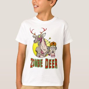 ゾンビ鹿 Tシャツ