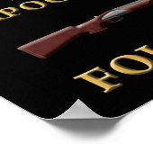 ゾンビ黙示録のイベントで ポスター (角)