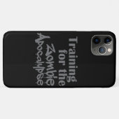 ゾンビ黙示録のトレーニングおもしろい Case-Mate iPhoneケース (裏面(横))