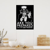 ゾンビ黙示録のポスターの準備 ポスター (キッチン)