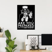 ゾンビ黙示録のポスターの準備 ポスター (ホームオフィス)