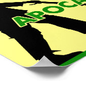 ゾンビ黙示録の芝刈りポスタおもしろいーサイン ポスター (角)