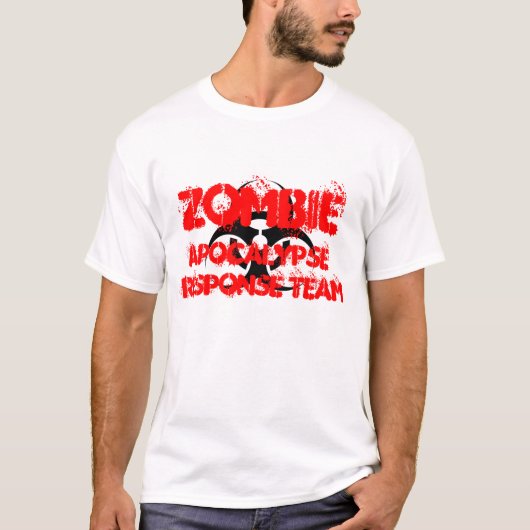 ゾンビ黙示録レスポンスチーム Tシャツ (正面)