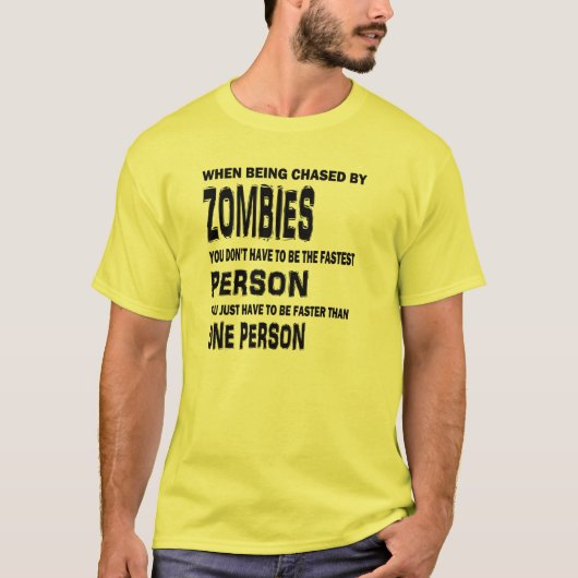 ゾンビ黙示録。 Tシャツ (正面)
