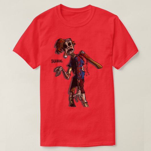 ゾンビ1 Tシャツ (デザイン正面)