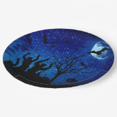 ゾンビ2カスタム紙プレート9" ペーパープレート (アングル)