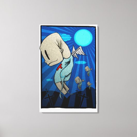 ゾンビ2012 キャンバスプリント (正面)