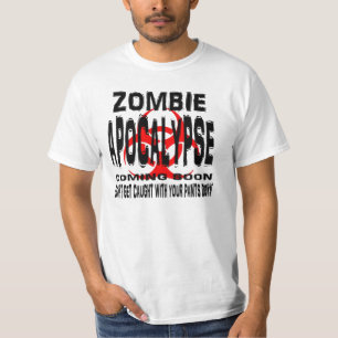 ゾンビ。 あなたのズボンによって捕まらないで下さい Tシャツ