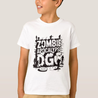 ゾンビ・アポカリプス Dgc 面白いディスクゴルフ ゾンビラバー Tシャツ