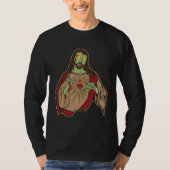 ゾンビ・イエス復活イースター・サンデー宗教的キリスト・ジー Tシャツ (正面)