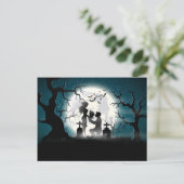 ゾンビ・カップル墓地 ポストカード (スタンド正面)