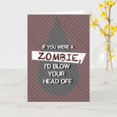 ゾンビ カード (黄色い花)