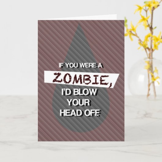 ゾンビ カード (黄色い花)