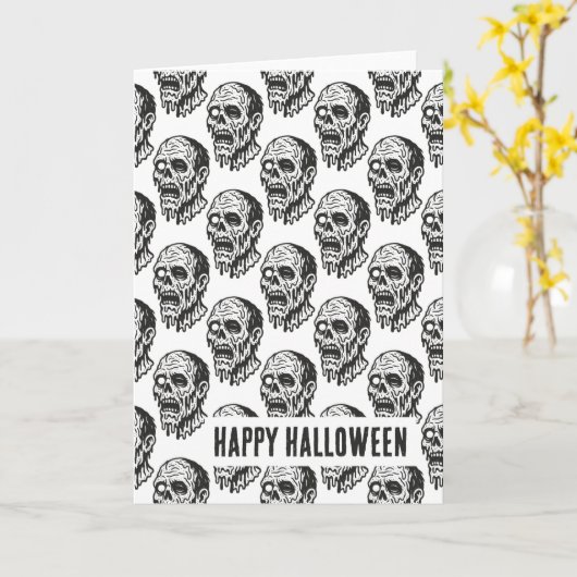 ゾンビ カード (黄色い花)