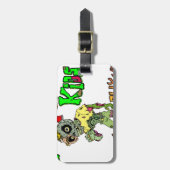 ゾンビ・キッズ ラゲッジタグ (正面縦)