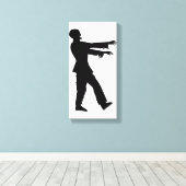 ゾンビ キャンバスプリント (インサイチュ (ウッドフロア))