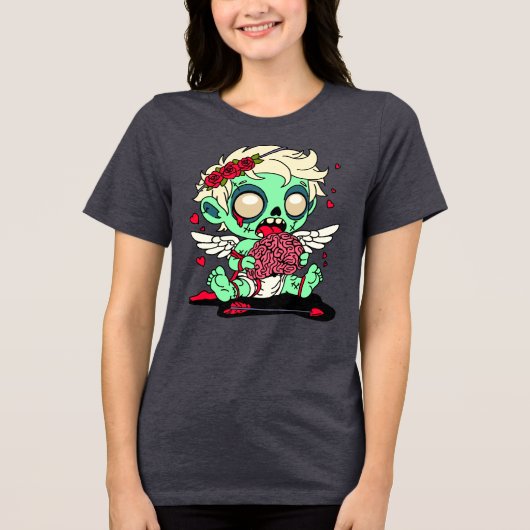 ゾンビ・キューピッド トライブレンドTシャツ (正面)