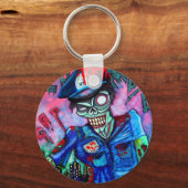 ゾンビ・コップ キーホルダー (正面)