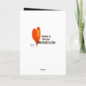 ゾンビ・ジョーク・ハロウィン・カード カード (裏面)