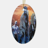 ゾンビ! セラミックオーナメント (左)