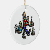 ゾンビ セラミックオーナメント (右)