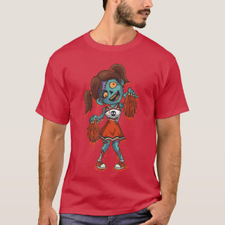ゾンビ チアリーダー ハロウィン トリック オア トリート ギフト Tシャツ