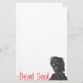 ゾンビ!!!デッドソウル静止 便箋 (正面/裏面)