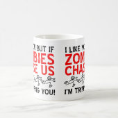 ゾンビ・トリッピング・おもしろマグカップ コーヒーマグカップ (中央)