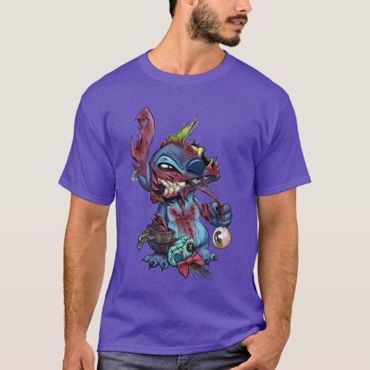 ゾンビ ハロウィン オーバーサイズ Tシャツ (正面)