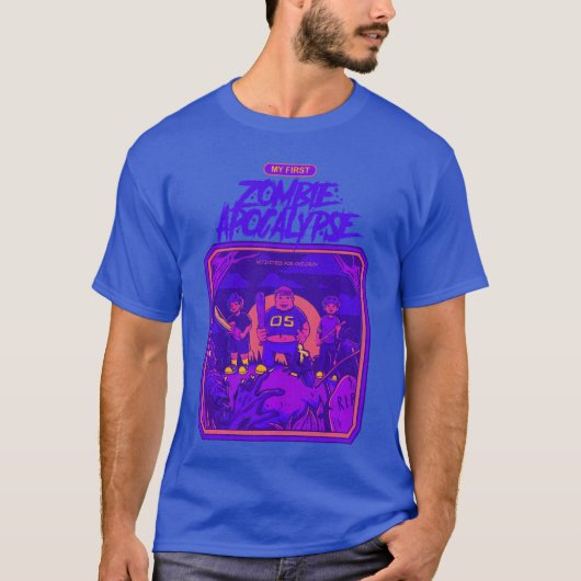 ゾンビ ハロウィン ホラー フレンド Tシャツ (正面)
