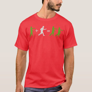 ゾンビ ハロウィン 数学 ホラー メンズ レディース フレンドギフト Tシャツ