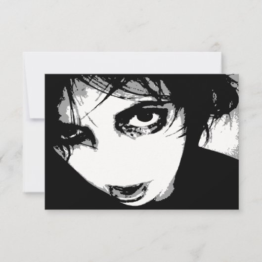 ゾンビ·ハロウェンビティ 招待状 (正面)