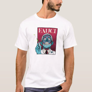ゾンビ・フォーシ科学アンチマスク逮捕フォーシ博士 Tシャツ