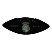 ゾンビ、フットボール – 黒は緑 アメリカンフットボール (パネル)