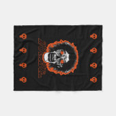 ゾンビ フリースブランケット (正面(横))