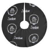 ゾンビ ブラッシュドポリエステルツリースカート (正面)