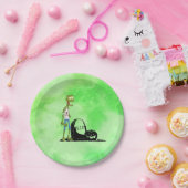 ゾンビ ペーパープレート (パーティー)