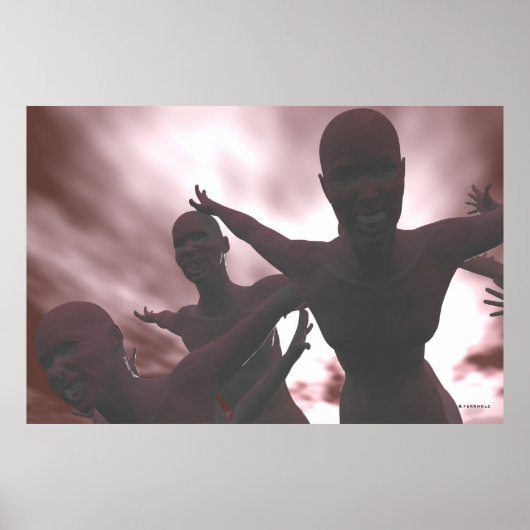 ゾンビ ポスター (正面)