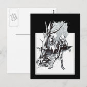 ゾンビ ポストカード (正面/裏面)