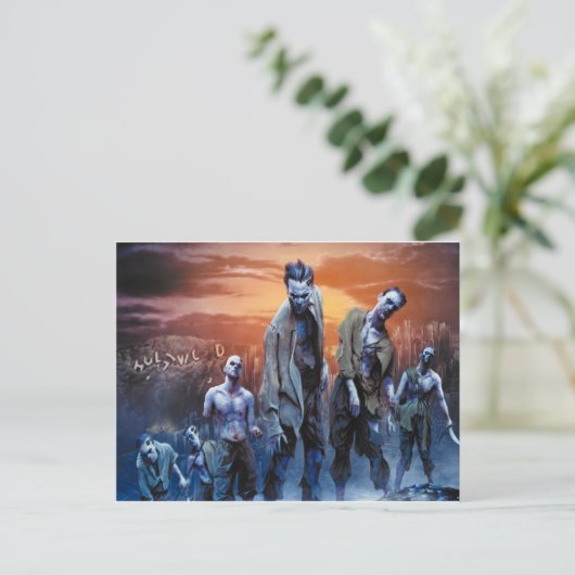 ゾンビ！ ポストカード (スタンド正面)