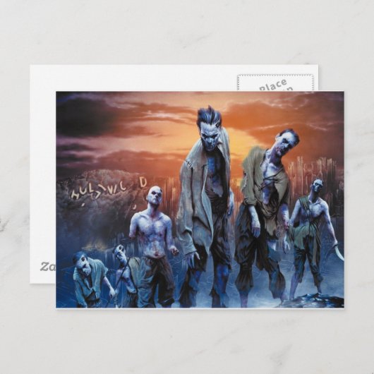 ゾンビ！ ポストカード (正面/裏面)