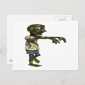 ゾンビ ポストカード (正面/裏面)