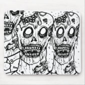 ゾンビ! マウスパッド (正面)