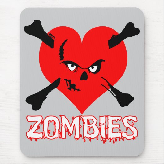 ゾンビ – マウスパッド (正面)