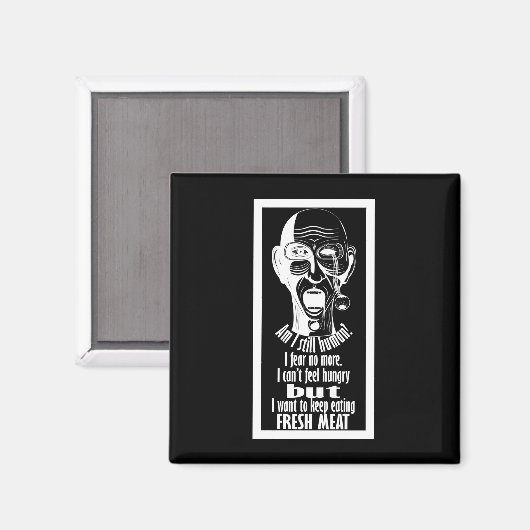 ゾンビ マグネット (正面/裏面)