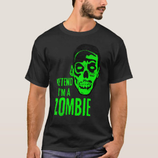 ゾンビ モンスター 顔 怖い ハロウィン Tシャツ