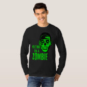 ゾンビ モンスター 顔 怖い ハロウィン Tシャツ (正面フル)