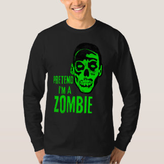 ゾンビ モンスター 顔 怖い ハロウィン Tシャツ